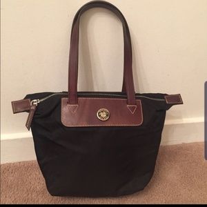 Dooney & Bourke black nylon purse